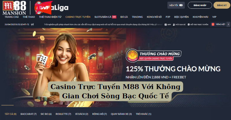 casino trực tuyến m88