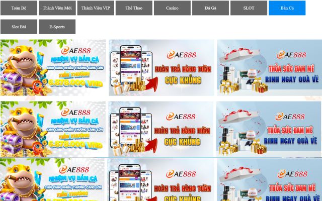 Khuyến mãi hấp dẫn khi chơi bắn cá tiên